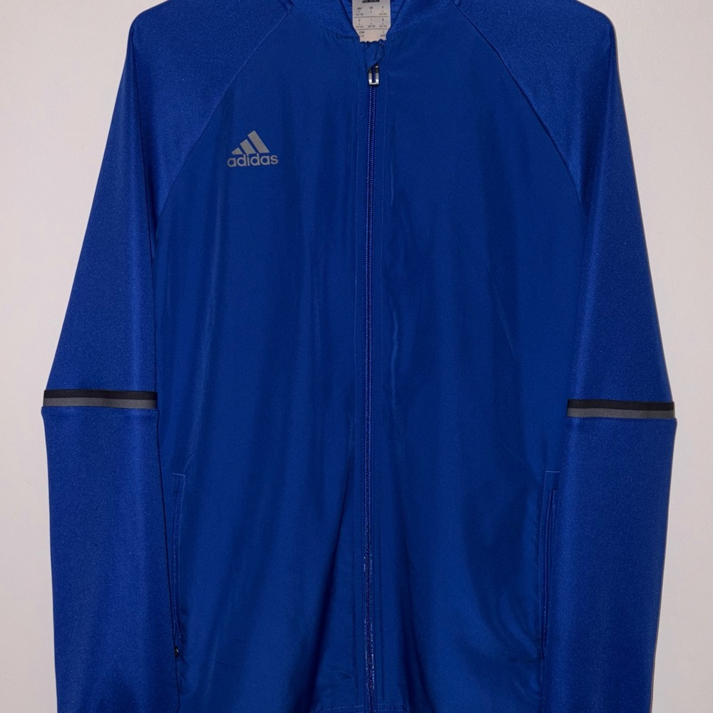 Adidas Women's Blue Windbreaker Jacket